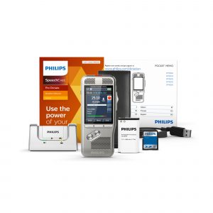 Philips PocketMemo DPM8000_DPM8200_professionelles Diktiergerät inklusive SpeechExec Pro Dictate Software I AVsolutions